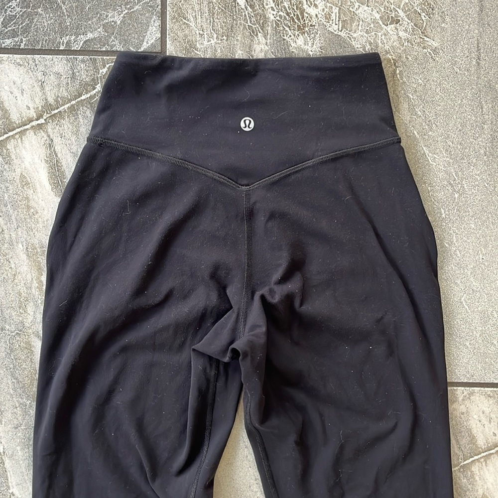 🍋Lululemon Align® Joggers size 2 Black High Rise Nulu - Picture 4 of 8